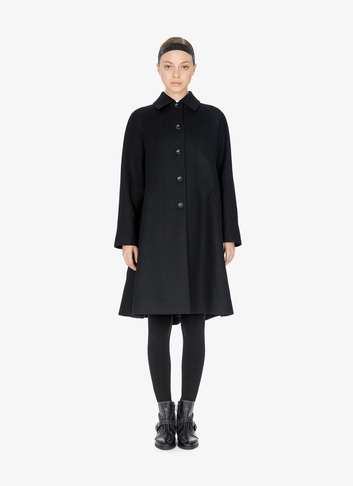 Coats ALAÏA BLACK COATS
